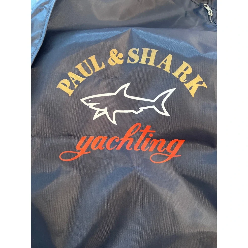 Paul & Shark Yachting Kipawa Garment Bag Navy Blue Suit Cover Travel Case